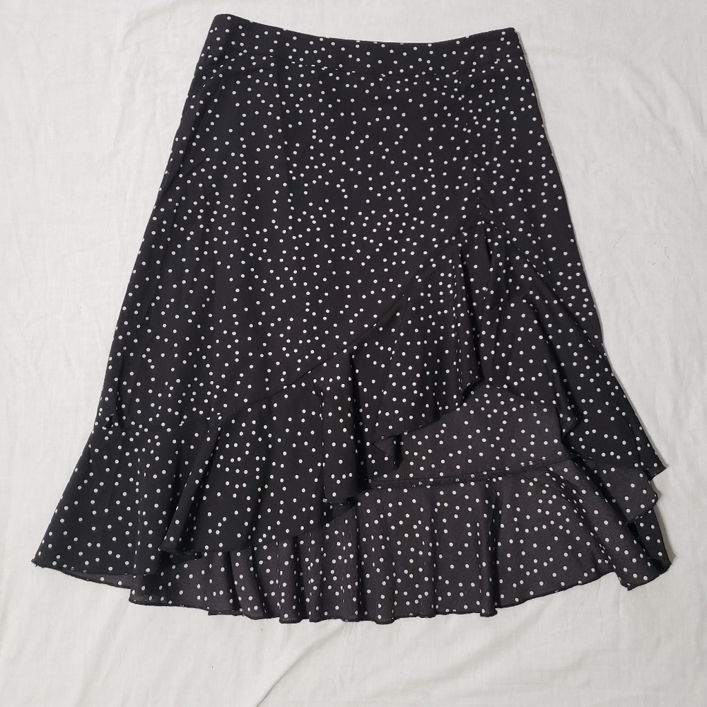 Asymmetrical Midi Skirt